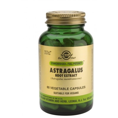 Astragalus Root Extract (Astralagulus membranaceus) 60 Cápsulas Solgar SOLGAR 184106 Sistema inmunitario salud.bio
