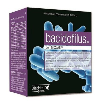 DietMed Bacidofilus Plus Dietmed 10019105212 Ayudas aparato Digestivo salud.bio