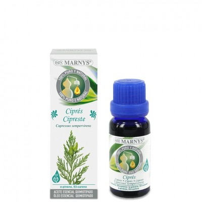 Aceite esencial quimiotipado de Ciprés MARNYS Marnys AA027 Aceites esenciales uso interno salud.bio