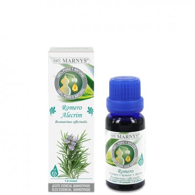 Aceite Esencial de Romero 15 ml de MARNYS Marnys AA022 Aceites esenciales uso interno salud.bio