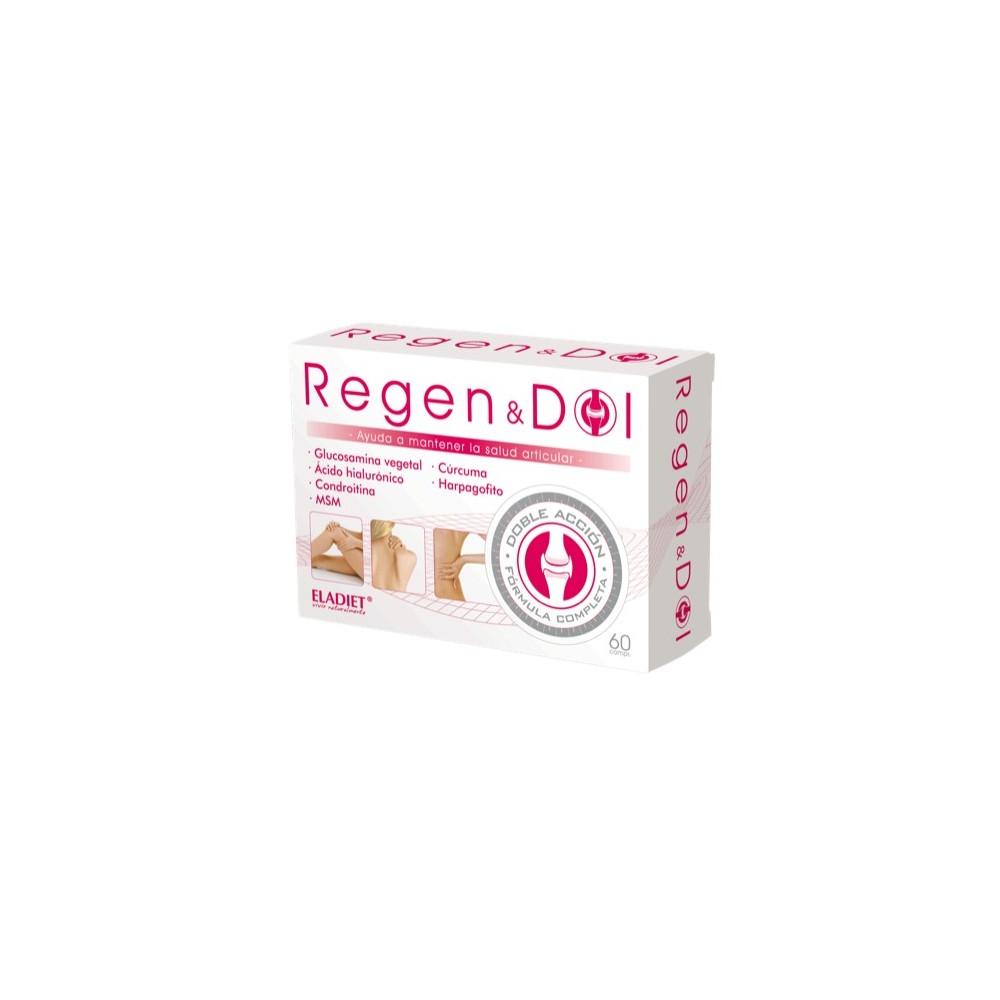 Regen & Dol (REGENDOL) 60 comprimidos de Eladiet ELADIET Elaborados Dieteticos, s.a. PA.FE.REG Articulaciones, Huesos, Tendon...