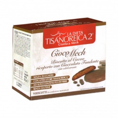 Galletas proteicas de Cacao 9x13gr. de Gianluca Mech GIANLUCA MECH HFPBSC130001 Galletas salud.bio