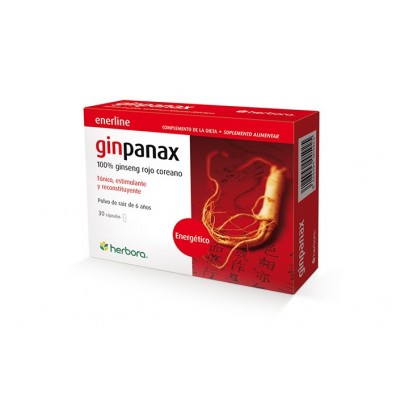 Ginpanax 30 de Herbora Herbora 500592 Cansancio, fatiga, astenia primaveral salud.bio