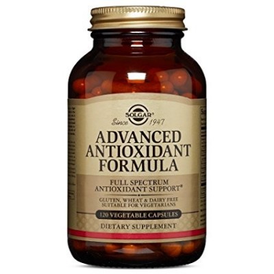 Formula Antioxidante Avanzada, Cápsulas Vegetales de Solgar SOLGAR  Antioxidantes salud.bio