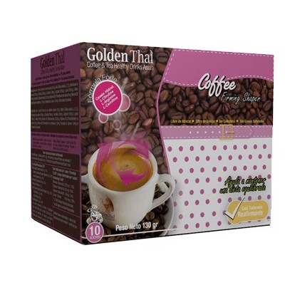 Golden Thai Coffee Reafirmante (Rosa) Golden Thai  Coffe & Tea Healthy Drink Asian  Quemagrasas y similares salud.bio