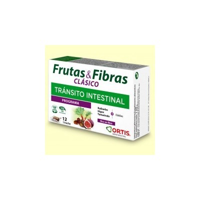 Frutas y Fibras Clásico de Ortis cubos masticables Ortis Laboratorios 387 Inicio salud.bio