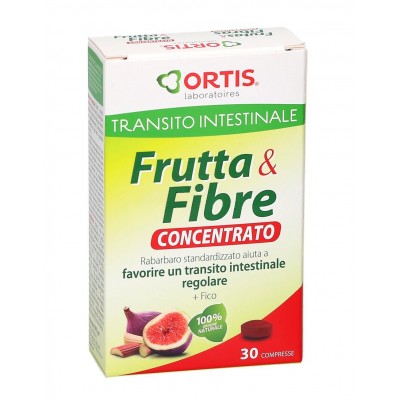 Frutas y Fibras Concentrado en comprimidos de Ortis Ortis Laboratorios 30504 Laxantes salud.bio