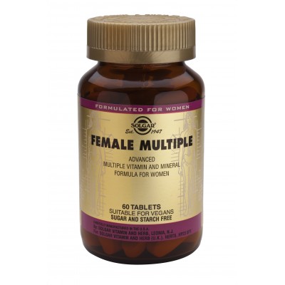 Female Multiple 60 Comprimidos de Solgar SOLGAR 111074 Vitaminas y Multinutrientes salud.bio