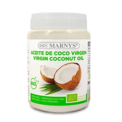 Aceite de Coco BIO ECO Virgen Extra 350g Marnys AP108 Aceites naturales salud.bio