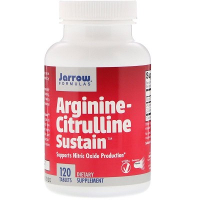 Sostenimiento de arginina-citrulina, 120 tabletas de Jarrow Formulas Jarrow Formula  JRW-29072 Aminoácidos salud.bio