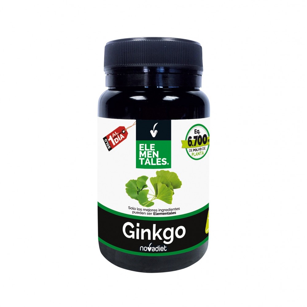 Ginkgo - Elementales de Novadiet Novadiet 53517 Sistema circulatorio salud.bio