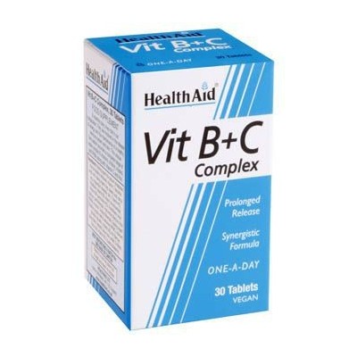 Vit B+C Complex de Health Aid Health Aid 801035 Vitamina B salud.bio