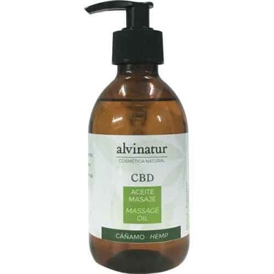 Aceite masaje CBD de Alvinatur alvinatur aceite masaje CBD Articulaciones, Huesos, Tendones y Musculos, componen el Aparato L...