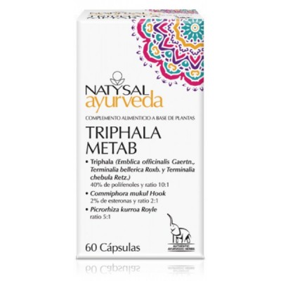 Triphala Metab Ayurveda de Natysal Natysal 13538 Control de Peso salud.bio