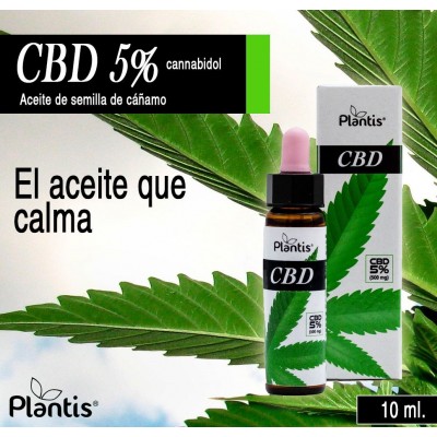 CBD 5% Canabidiol de Plantis Artesania Agricola, S.A. 8435041045857 Estractos y tinturas  salud.bio