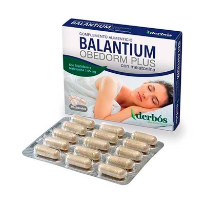 Balantium Orbedon Plus 30 cápsulas de derbós derbós laboratorio natural 168 insomnio y descanso salud.bio