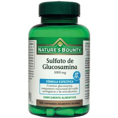 Sulfato de Glucosamina (120 Comprimidos) 1000mg de Nature's Bounty Nature's Bounty 03652 Inicio salud.bio