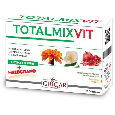Multivitaminico Totalmix Vit 30 comprimidos de Gricar Herbofarm IN N009 Inicio salud.bio