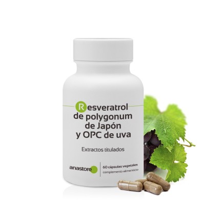 Resveratrol de polygonum de Japón y OPC de uva de Anastore Bio Anastore Bio FF11 Patologías e indicaciones salud.bio