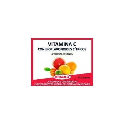 Vitamina C con bioflavonoides 60 cap de Integralia Artesania Agricola, S.A. 549 Vitamina C salud.bio