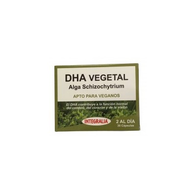 DHA Vegetal Alga Schizochytrium 30 cáp integralia INTEGRALIA 503 Complementos Alimenticios (Suplementos nutricionales) salud.bio