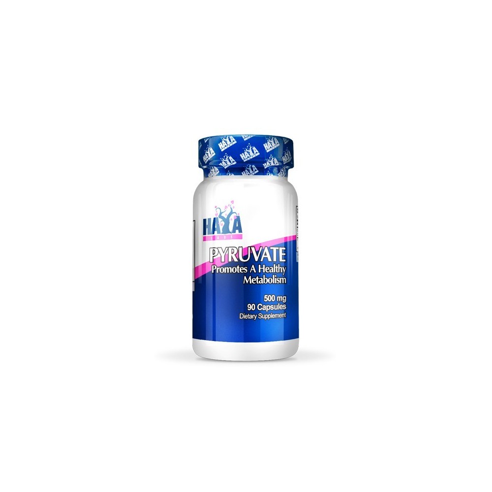 Piruvato 500 mg. (Pyruvate de ácido pirúvico) 90 Caps. de Haya Labs Haya Labs LLC 14786 Activadores Metabólicos salud.bio