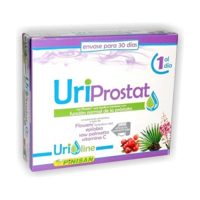 UriProstat (ayuda función normal próstata) de Pinisan Pinisan 106.00155 Bienestar urinario. Ayuda en el bienestar urinario. s...