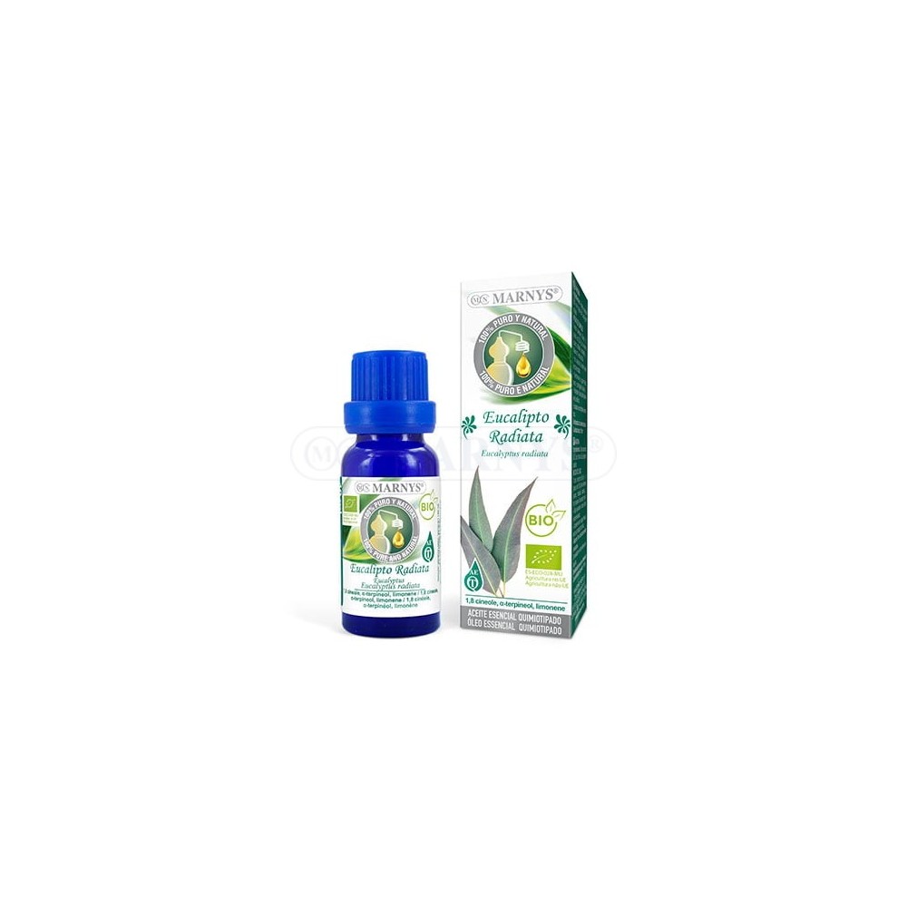 Aceite esencial de Eucalipto RADIATA BIO 10ml de Marnys Marnys AA042 Aceites esenciales uso interno salud.bio