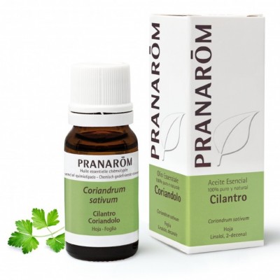 Cilandro Aceite Esencial Natural Quimiotipado de Pranarôm Pranarom 22198 Acéites esenciales salud.bio