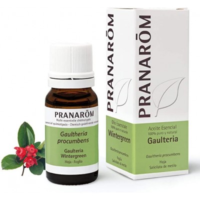 Gaulteria Aceite Esencial Natural Quimiotipado de Pranarôm Pranarom 227311 Acéites esenciales salud.bio