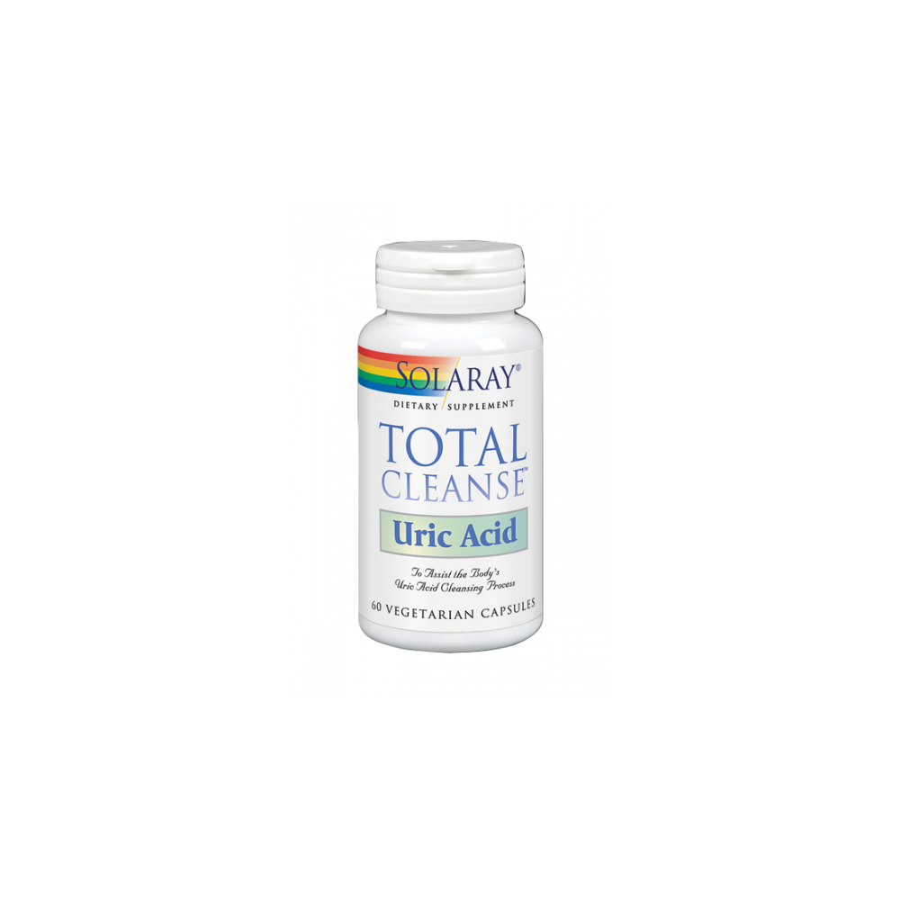 Total Cleanse™ Uric Acid 60 VegCaps de Solaray SOLARAY 35007 Higado y sistema hepatobiliar salud.bio