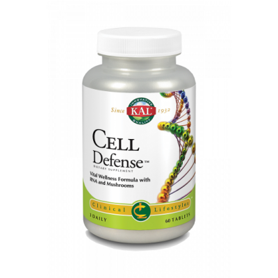 Cell Defense™ 60 Comprimidos, KAL de Solaray SOLARAY 67107 Sistema inmunitario salud.bio