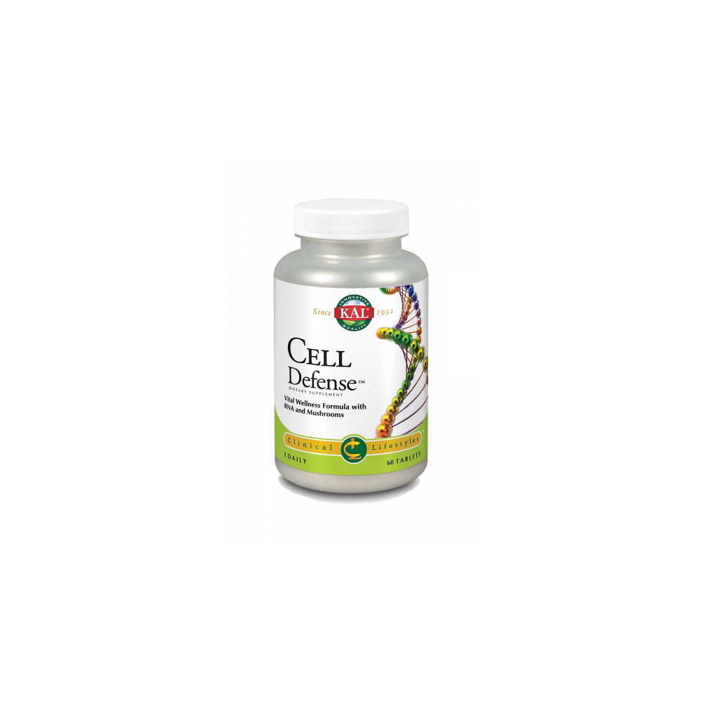 Cell Defense™ 60 Comprimidos, KAL de Solaray SOLARAY 67107 Sistema inmunitario salud.bio