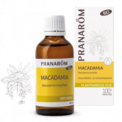 Macadamia virgen BIO 50 ml Aceite de Pranarôm Pranarom 226690 Aceites naturales salud.bio