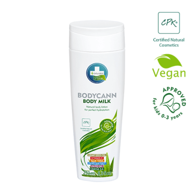 BODYCANN Body Milk – Loción Hidrantante Corporal Natural de Annabis Annabis productos Naturales  2017 Cosmética Natural salud...