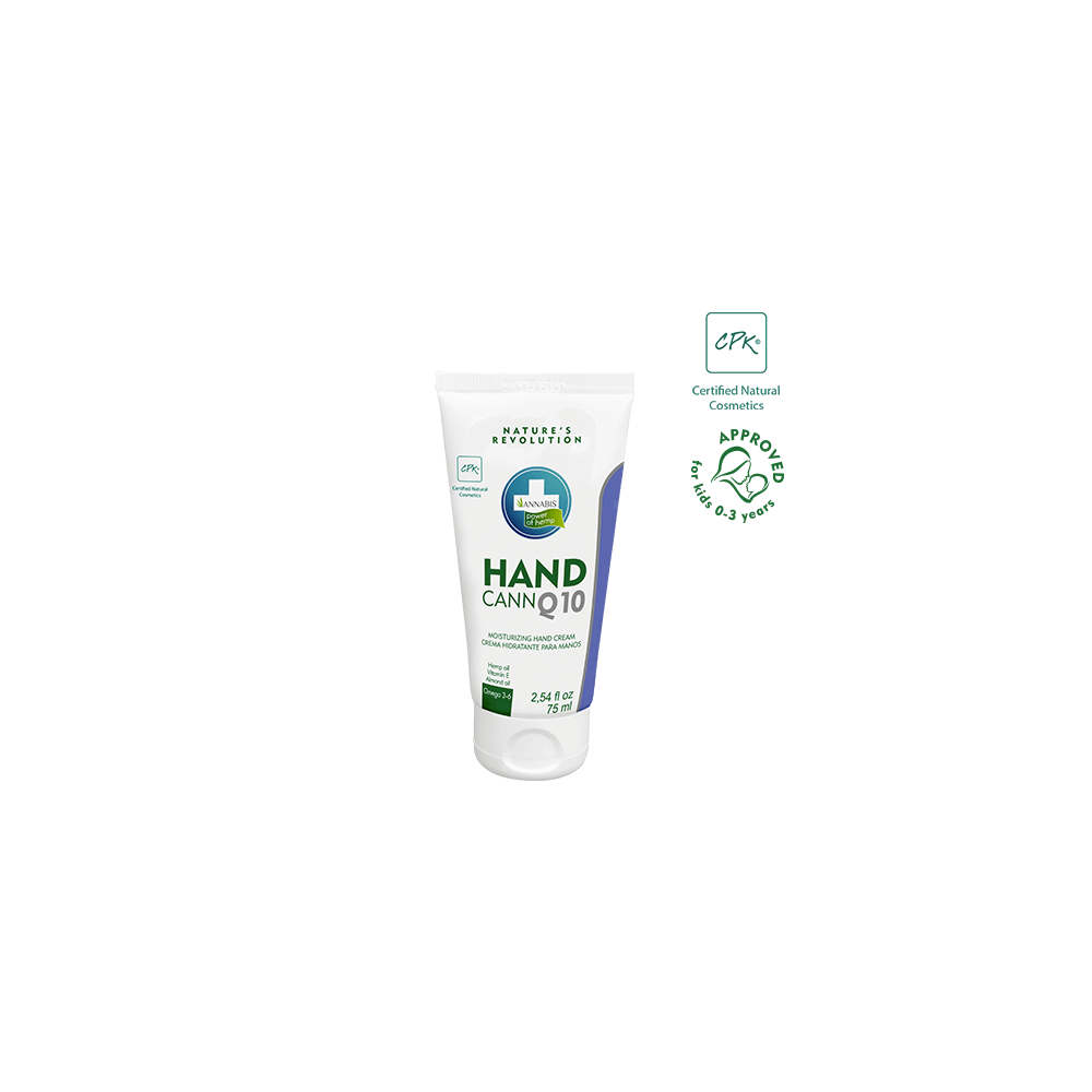 HANDCANN Q10 – Crema de Manos Natural de Cáñamo Hidratante y Regeneradora de Annabis Annabis productos Naturales  2016 Cosmét...
