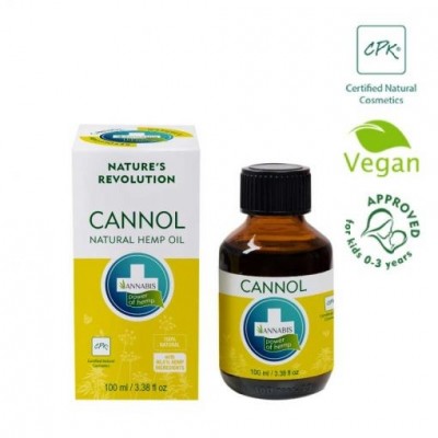 CANNOL – Aceite de Cáñamo Hidratante Multiusos Masaje, Baño y Cabello de Annabis Annabis productos Naturales  2010-100 Cosmét...