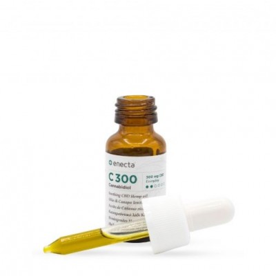 C300 Aceite de Cañamo rico en CBD SUAVE 10ml de enecta enecta C300 Estractos y tinturas  salud.bio