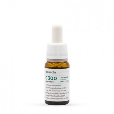 C300 Aceite de Cañamo rico en CBD SUAVE 10ml de enecta enecta C300 Estractos y tinturas  salud.bio