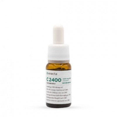 C2400 Aceite de Cañamo rico en CBD INTENSO 10ml de enecta enecta C2400 Estractos y tinturas  salud.bio