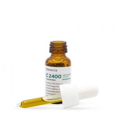 C2400 Aceite de Cañamo rico en CBD INTENSO 10ml de enecta enecta C2400 Estractos y tinturas  salud.bio