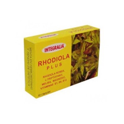 Rhodiola Plus 60 Cáps de Integralia INTEGRALIA 332 Estados emocionales, ansiedad, estrés, depresión, relax salud.bio