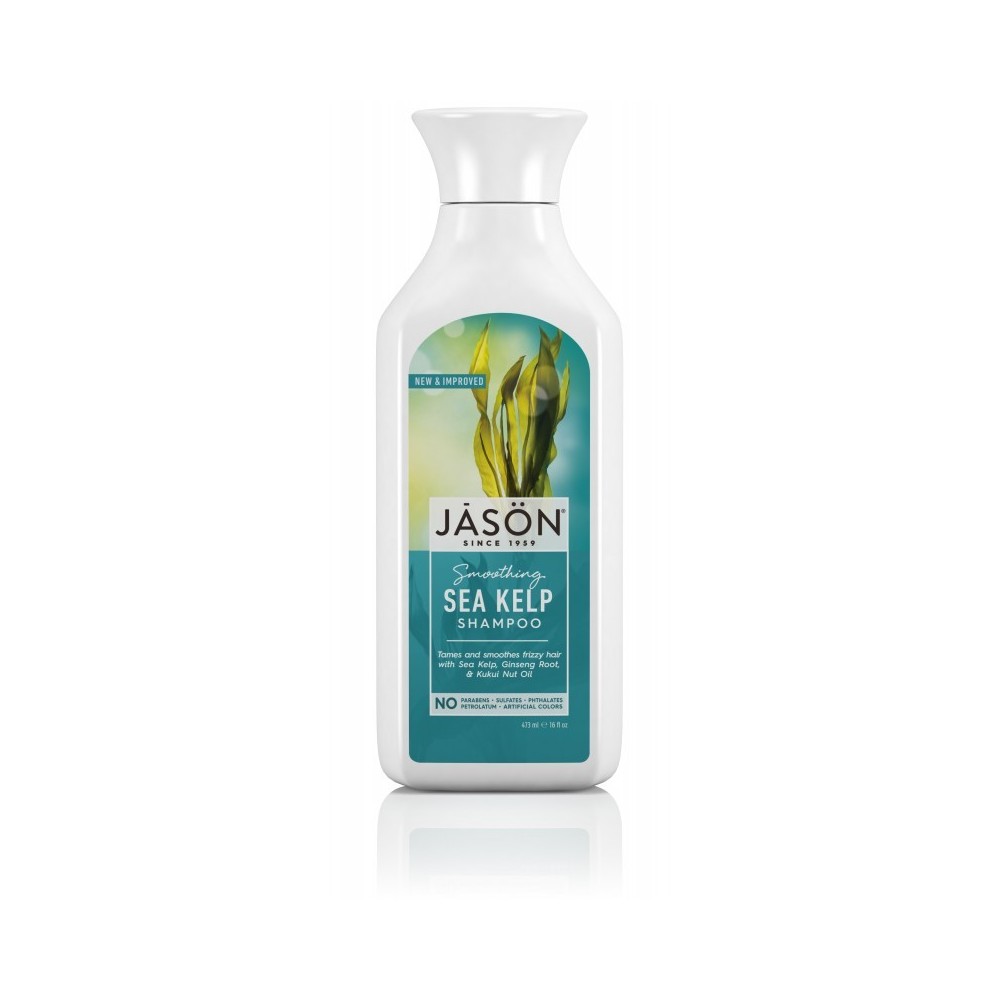 Pure Natural Champu, Algas Kelp, 16 fl oz (473 ml) de JASÖN JĀSÖN 300003 Jabones y Geles Naturales salud.bio
