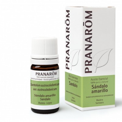 Sándalo Amarillo 5ml Aceite Esencial Natural Quimiotipado de Pranarôm Pranarom 225439 Acéites esenciales salud.bio