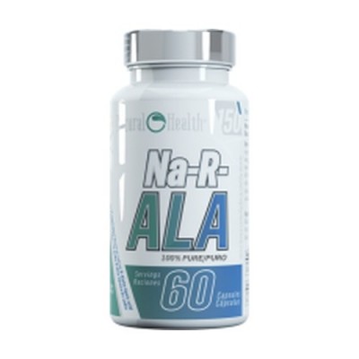 Na-R-ALA (Ácido R-Alfa Lipoico de sodio) estabilizado 100% puro supreme de Natural Health Natural Health LP-0149527 Complemen...