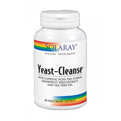 Yeast Cleanse™ 90 Vegcaps de Solaray SOLARAY 8132 Ayudas aparato Digestivo salud.bio