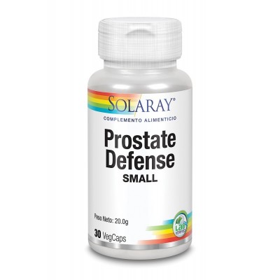 Small Prostate Defense™ 30 Vegcaps. de Solaray SOLARAY 79287 Bienestar urinario. Ayuda en el bienestar urinario. salud.bio