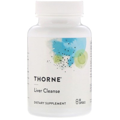 Liver Cleanse 60 cápsulas de Thorne Research Thorne Research THR-76902 Higado y sistema hepatobiliar salud.bio