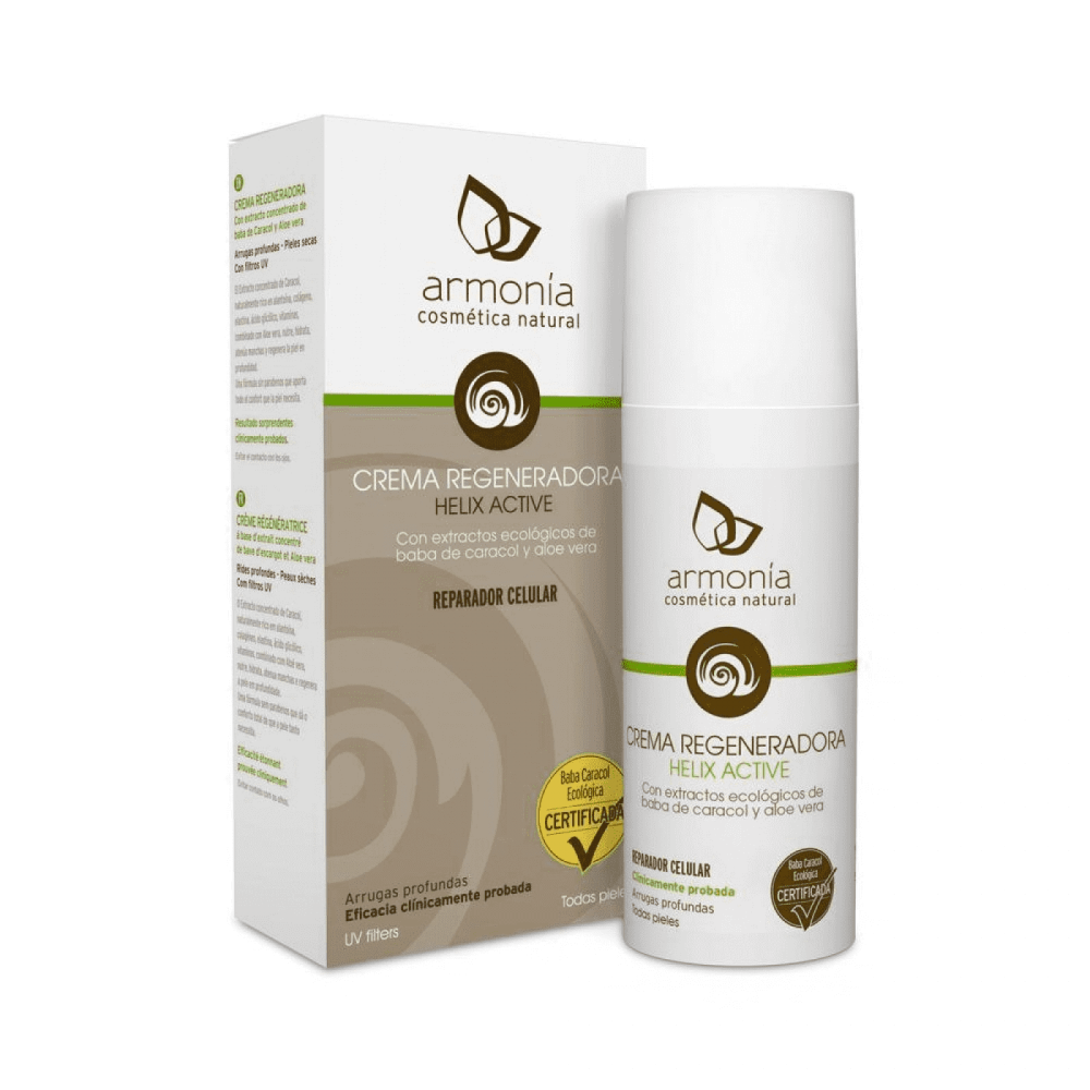 Crema Regeneradora Helix Active 50 ml de Armonia Armonía Cosmética Natural 8420649140059 Cosmética Natural salud.bio
