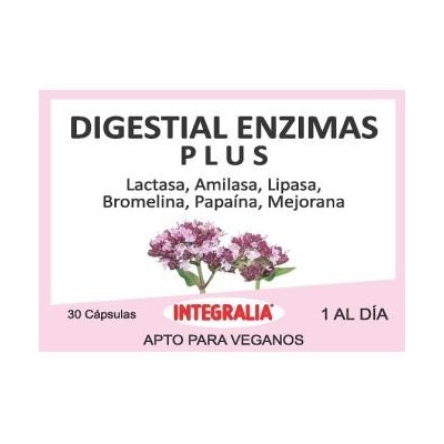 Digestial Enzimas 30 Cápsulas de Integralia INTEGRALIA 428 Ayudas aparato Digestivo salud.bio